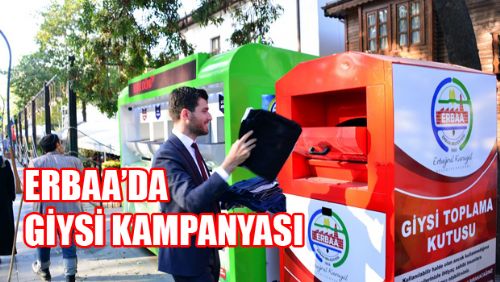 ERBAA'DA GİYSİ KAMPANYASI