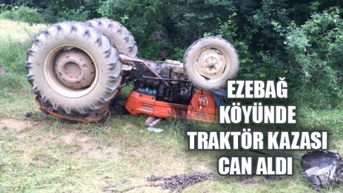 ERBAA'DA TRAKTÖR KAZASI