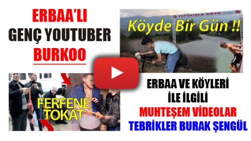 ERBAALI YOUTUBER BURKOO (BURAK ŞENGÜL) İLE GÜZEL BİR SÖYLEŞİ