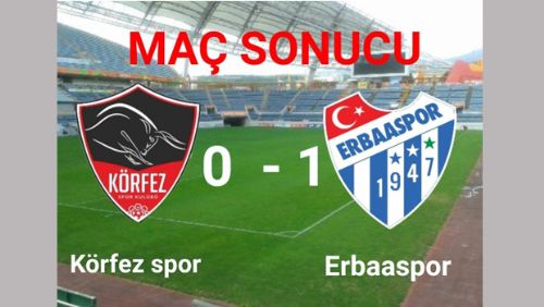 ERBAASPOR KÖRFEZDEN 3 PUANLA DÖNDÜ