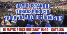 ERBAASPOR PLAYOFF İLK MAÇI İSTANBUL'DA