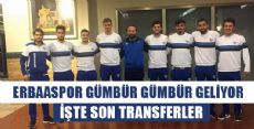 ERBAASPOR YENİ TRANSFERLERİ İLE GELİYOR