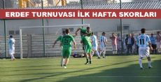 ERDEF FUTBOL TURNUVASI İLK HAFTA SONUÇLARI