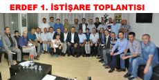 ERDEF İLK İSTİŞARE TOPLANTISINI GERÇEKLEŞTİRDİ