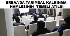 ETSO VE GENÇ GİRİŞİMCİLERDEN TARIMSAL KALKINMA HAMLESİNİN TEMELİ ATILDI