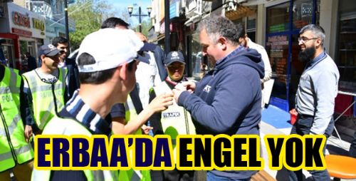 Engelli Öğrenciler Polisin Uygulama Çalışmasına Katıldı