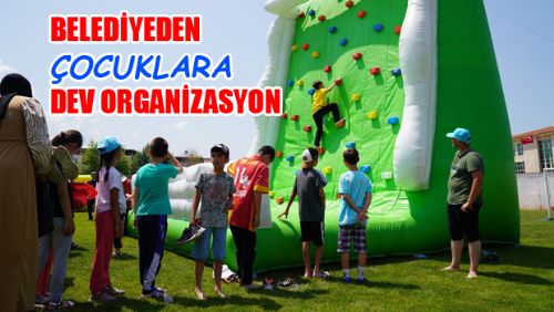 Erbaa Belediyesi Çocuk Şenliğine Büyük İlgi