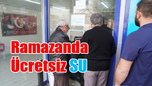 Erbaa Belediyesinden Ramazanda Ücretsiz Su