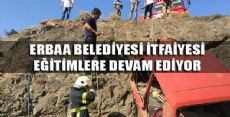 Erbaa İtfaiyesi Eğitimleri Devam Ediyor