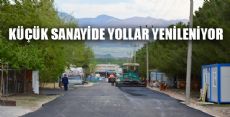 Erbaa Küçük Sanayide Yollar Yenileniyor