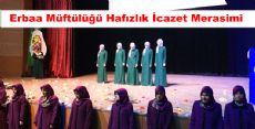 Erbaa Müftülüğü Hafızlık İcazet Merasimi 