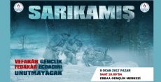 Erbaa Sarıkamış Şehitleri'ni Anma Yürüyüşüne Davetlisiniz