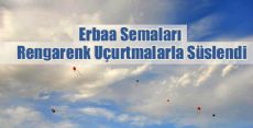 Erbaa Semaları Rengarenk Uçurtmalarla Süslendi