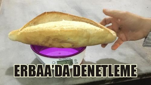 Erbaa Zabıtası'ndan fırın ve pastane denetimi