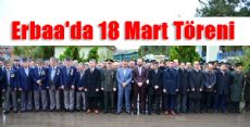 Erbaa'da 18 Mart Töreni