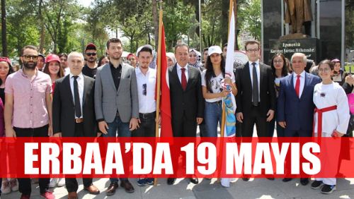 Erbaa'da 19 Mayıs Atatürk'ü Anma Gençlik ve Spor Bayramı