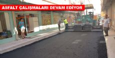 Erbaa'da Asfalt Çalışmaları Devam Ediyor