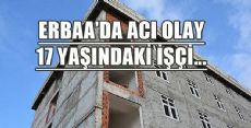 Erbaa'da İnşaattan Düşen İşçi Yaralandı