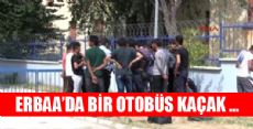 Erbaa'da Kaçak Göçmen Operasyonu