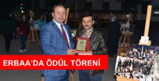 Erbaa'da Ödül Töreni