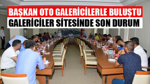 Erbaa’da Oto Galericiler Sitesi İnşaatında Son Durum