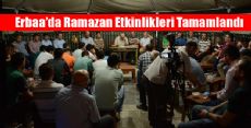 Erbaa’da Ramazan Etkinlikleri Tamamlandı