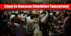Erbaa'da Ramazan Etkinlikleri Tamamlandı
