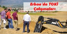 Erbaa'da TOKİ için Zemin Etüdü Yapıldı.