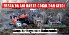 Erbaa'da Traktör Kazası: 1 Ölü