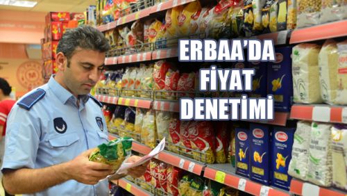 Erbaa'da Zabıta Ekiplerinden Fiyat Denetimi
