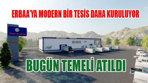 Erbaa'da modern kesimhanenin temeli atıldı