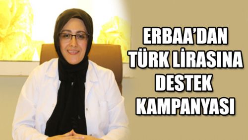 Erbaa'dan Türk Lirasına Destek Kampanyası