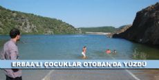Erbaa'lı Çocuklar Otoban'da Yüzdü
