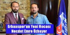 Erbaaspor'da Necdet Emre Özbayer Dönemi Başladı