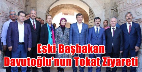 Eski Başbakan Davutoğlu'nun Tokat Ziyareti