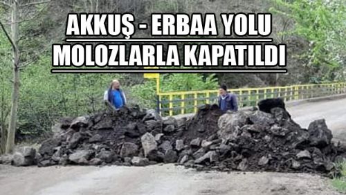 GÖKAL-KARGI YOLU KAPATILDI