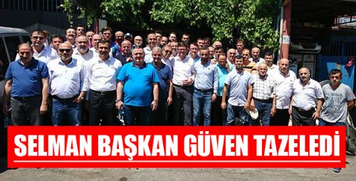 GÜMÜŞALAN KÖYÜ DERNEĞİ SELMAN BAŞKANLA DEVAM DEDİ