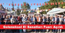 Geleneksel El Sanatları Fuarı Açıldı