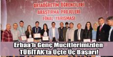 Genç Mucitlerimizden TÜBİTAK'ta Üçte Üç Başarı!