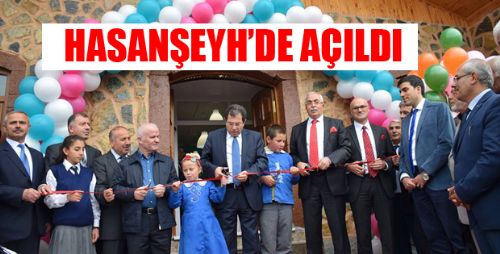 HASANŞEYH Z KÜTÜPHANESİ AÇILDI