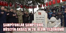 Hüseyin Akbaş Kabri Başında Anıldı