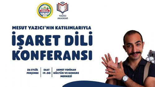 İŞARET DİLİ KONFERANSINA DAVETLİSİNİZ