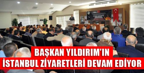 İŞTE BAŞKAN YILDIRIM'IN İSTANBUL PROGRAMLARI