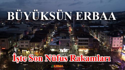 İşte Tokat ve İlçelerinin 2021 Nüfus Sayıları