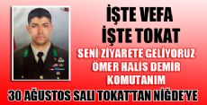 İşte Vefa İşte TOKAT