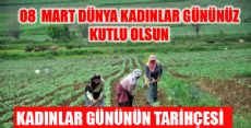 KADINLAR GÜNÜNÜN TARİHÇESİ