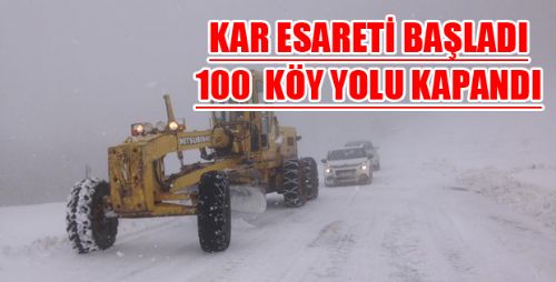 KAR ETKİSİNİ GÖSTERMEYE BAŞLADI