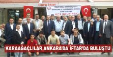 KARAAĞAÇLILAR BU SEFER ANAKARA'DA BİRARAYA GELDİ