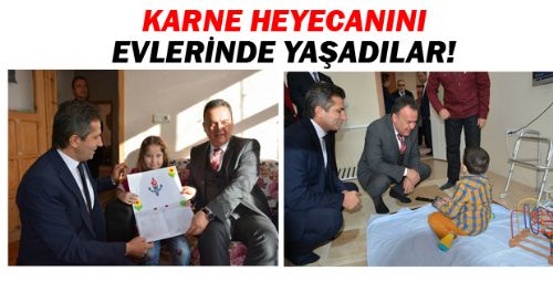 KARNE HEYECANINI EVLERİNDE YAŞADILAR!
