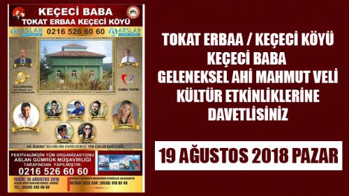 KEÇECİ BABA ANMA ETKİNLİKLERİ 2018